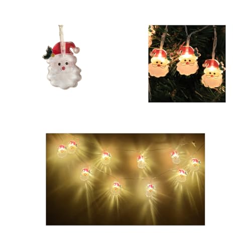 Cordão Luminoso Natalino 1,5m Leds 10 Enfeite De Natal Luminária Fio De Luz Decoração Luzes Natal Lu