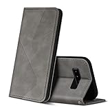 [Chiusura Magnetica]: Elegante patta custodia con chiusura magnetica, mantiene il telefono, la carta e i contanti al sicuro ma consente un facile accesso quando ne hai bisogno.