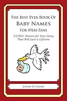 The Best Ever Book of Baby Names for 49ers Fans: 33,000+ Names for Your Baby That Will Last a Lifetime 1503116204 Book Cover