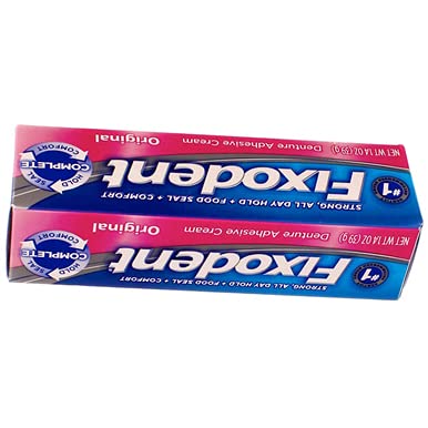 Creme Adesivo para Dentadura Original 39g, Fixodent