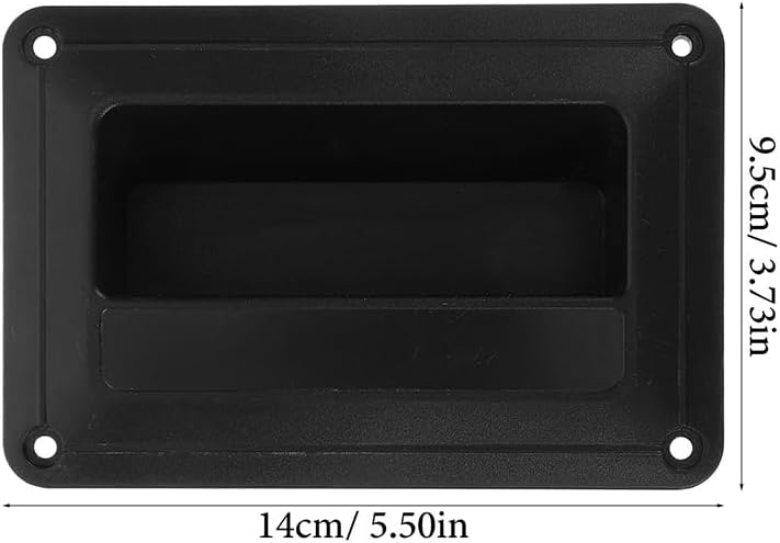 ARTIBETTER Replacement Speaker Handle 2 Pack Recessed Side Pull Handle for Portable Audio Speaker Cabinet Stage Equipment Transport 5.51 X 3.74 X 1.18 in