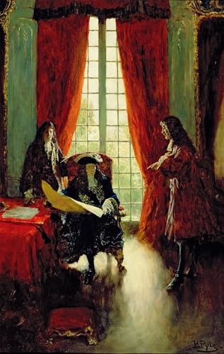Pintura mural SERENDIPITP de Howard Pyle de alta calidad para el dormitorio de 60x90cm