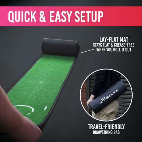 PuttOUT Family Putting Mat – Improve Your Golf Game