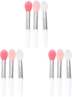 9 piezas de cepillo de labios de silicona por...