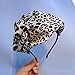 Fascinator Hats for Women 50s Headwear with Print Cocktail Wedding Tea Party Hat Headband Fashion Shows Fascinator Hat