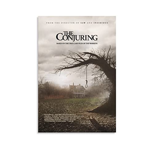 The Conjuring 2 Classic Movie Poster Artworks Canvas Poster Room Aesthetic Wall Art Prints Home Modern Decor Gifts Framed-unframed 12x18inch(30x45cm) Cover