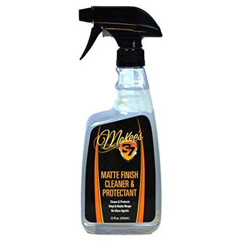 McKee's 37 MK37-492 Matte Finish Cleaner & Protectant (Waterless Wash & Clear Sealant for Matte & Satin Paint & Wraps), 22 fl. oz, Black Cover