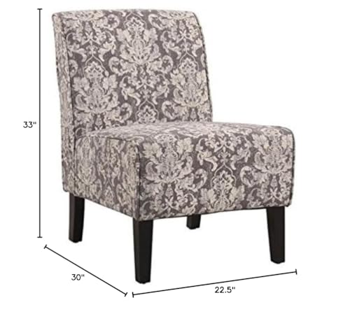 Sillón Plegable Tela Gris miniatura 2