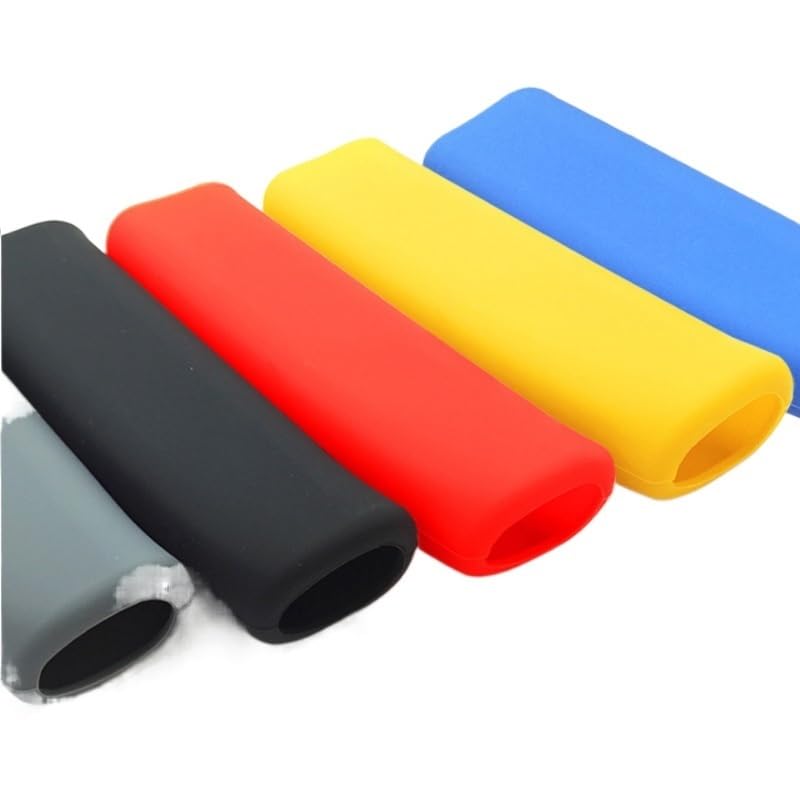 Universele Auto Anti Slip Zachte Siliconen E-Brake Handvat Mouw Cover Hand Parkeerrem Cover Boot E-Brake Grip Sleeve Protector Zwart