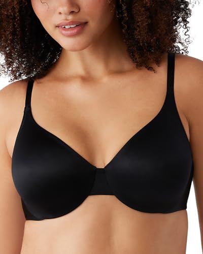 Wacoal Women's Inner Sheen Underwire Bra, Black, 38F