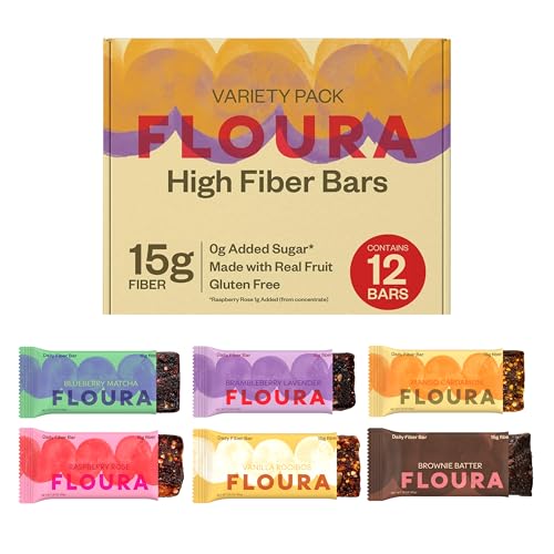 Floura Fiber Bars Variety Pack