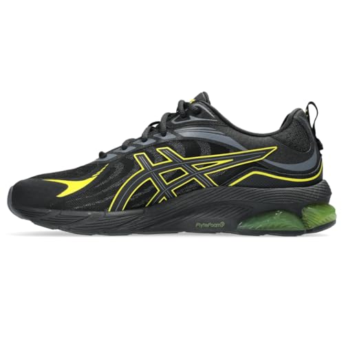 ASICS Unisex Gel-Quantum 180 VIII Sportstyle Shoes, 10.5, Black/Lemon Spark4