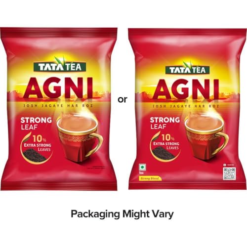 Image of Tata Tea Agni 1kg, Strong Chai With 10% Extra Strong Leaves, Black Tea