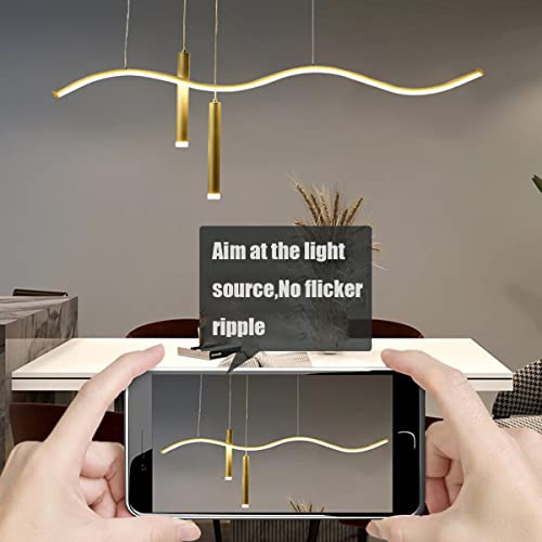 Plafonnier LED dimmable réglable en hauteur pour bureau
