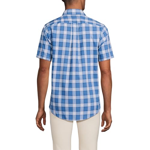 Lands' End Men's Short Sleeve No Iron Twill Shirt2
