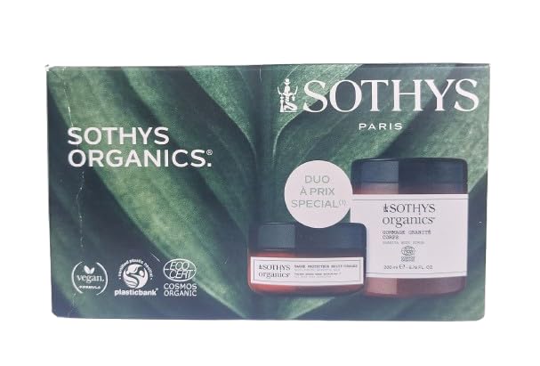 Sothys - Organics Body Box – Granit-Peeling + Schutzbalsam für Mehrzweckanwendungen