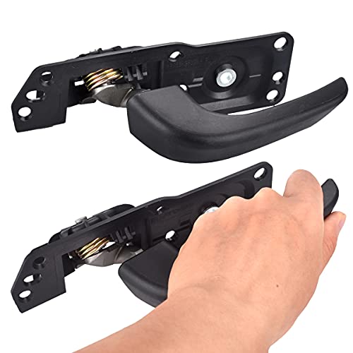 Faersi Interior Door Handle Kit Front Left Driver Side For 2007 2008 2009 2010 2011 2012 2013 2014 Silverado Avalanche Suburban Tahoe Cadillac Escalade Gmc Sierra Yukon Pickup Truck 20833606 #TOP1