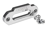 MotoAlliance VIPER ATV/UTV Aluminum Hawse Fairlead for Synthetic Rope 4.875' x 3' pattern