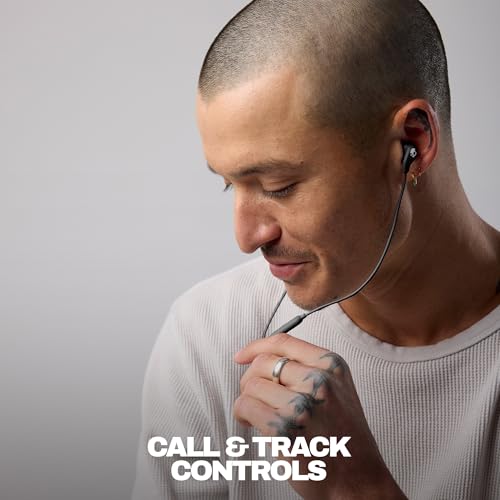 Image of Skullcandy Set USB-C Wired Earbuds with Noise Isolating Fit - True Black | USB-C Wired Connection, In-Line Microphone Call and Track Control for iPhone Android, Ear Gel Sizes Included for Custom Fit