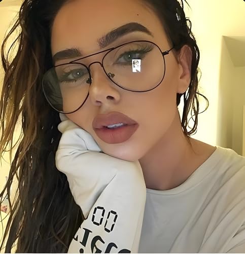 Image of Roshfort Unisex Aviator Blueray Block Uv Protected blue cut Computer Glasses spectacles Frame