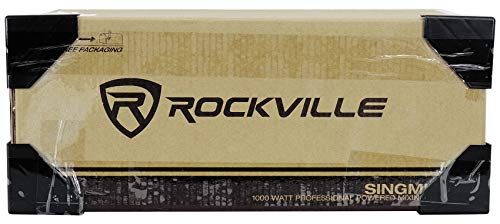 Rockville SINGMIX 45 1000W Powered Karaoke Mixer Amplifier W/Bluetooth/Usb/Echo thumb #6