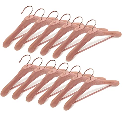 Cedar Elements 12Pk Business Suit Wide Coat Hangers #TOP19