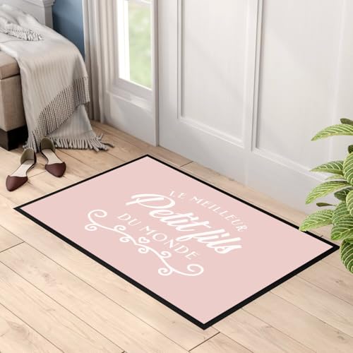 Paillasson rose de qualité supérieure design grand-parents - 3