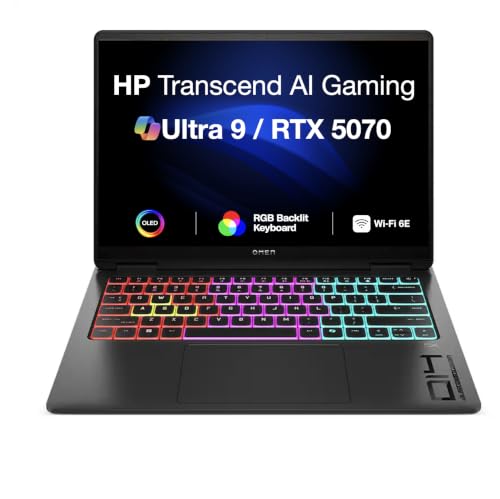 Image of HP OMEN Transcend AI Gaming Laptop 14.0 inch 120Hz OLED 2.8K Display
