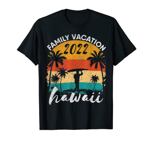 Vacanze in famiglia 2022 Crociera Matching Hawaii Trip Tropical Maglietta