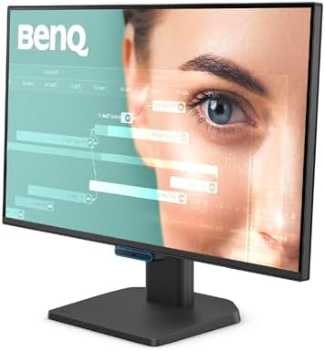 BenQ GW2490C 23,8 inç 1080p FHD 144 Hz IPS Eye-Care ev ofis monitörü, USB-C, 1080 x 1920, Visual Optimizer, titreşimsiz, düşük mavi ışık, süper hafif çerçeve, TÜV sertifikalı, Eye-CareU - Görsel 2