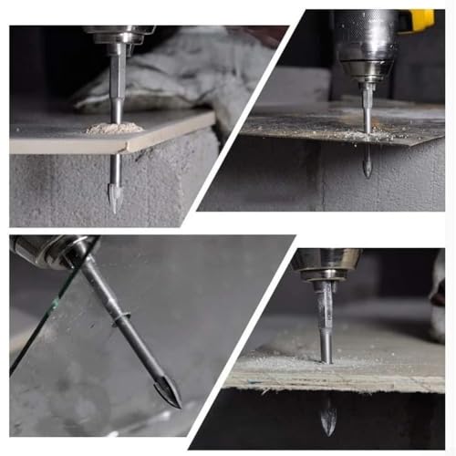 Set de 5 brocas multifuncionales para cerámica y vidrio miniatura 3