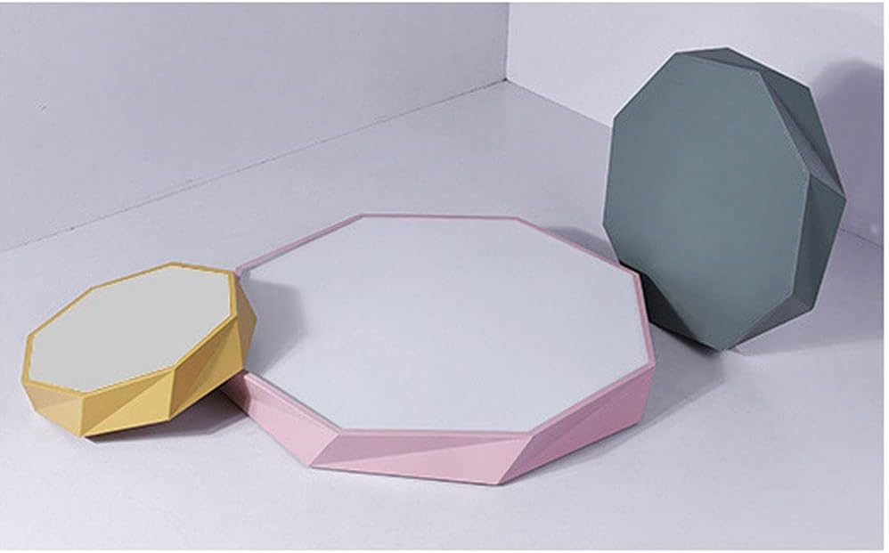 Modern LED Ceiling Light Macaron Ceiling Lamp Ultra-Thin 2.3 Inches Super Bright White Light Energy Saving Close to Ceiling Light Fixtures for Bedroom Living Room Boys Girls Kids Room