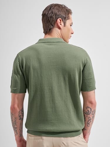 Image of Highlander Men's Polo Tshirt | Flat Knit | Regular Fit | Polo T-Shirt for Man