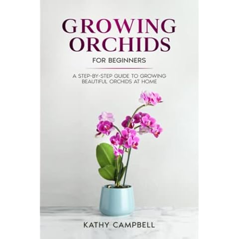 Growing Orchids for Beginners: A Step-by-Step Guide to Growing Beautiful Orchids at Home Cover