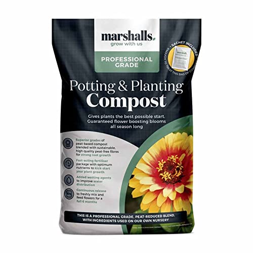 Marshalls Potting & Planting Compost 50L with Feed