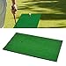 Baoblaze Golf Game Mat Practice Golf Hitting Mats 20x50cm Portable Carpet Chipping Mat for Home Office Games Adults Kids, 20cmx50cm