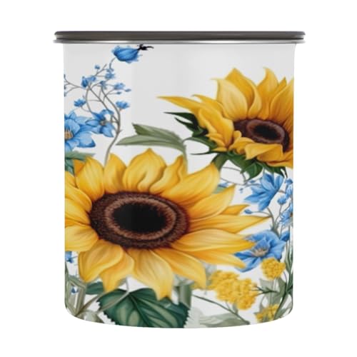 ATTX Lata de Café Acero Inoxidable 30oz con Tapa Hermética
