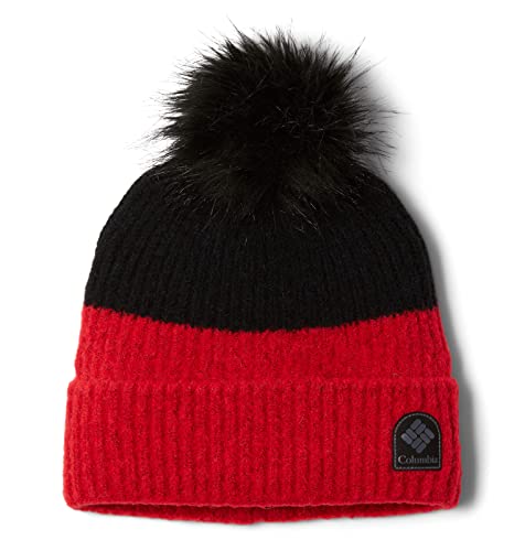 Columbia Bonnet Premium à Pompon avec Cache-Cou Doublé Haute Densité