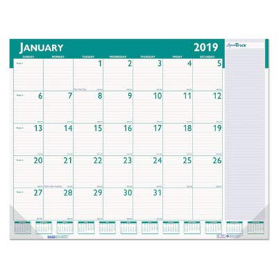 House of Doolittle Express Track Monthly Desk Pad Calendar, 22 x 17 Inches (148)