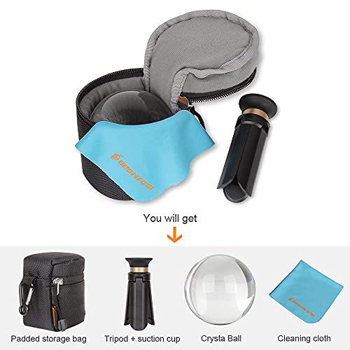 Crystal Ball Photography 80mm K9 Clear Lens Ball Sphere