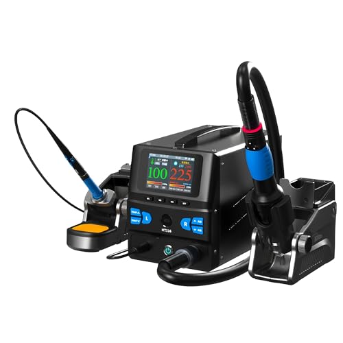 Image of Compatible with Aixun HT316 2in1 Intelligent Hot Air Rework Station Digital High Power T225 Handle for Mobile Phones SMD BGA Repair Tools Set