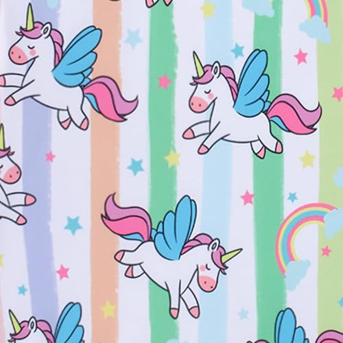 Toddler Girl's One-Piece Swimsuits 3t Cute Unicorn Print Bathing Suit 4t Kids Quick Dry Swimwear with Skirt Hawaiian Holiday Swimming Suit Beachwear — view 5