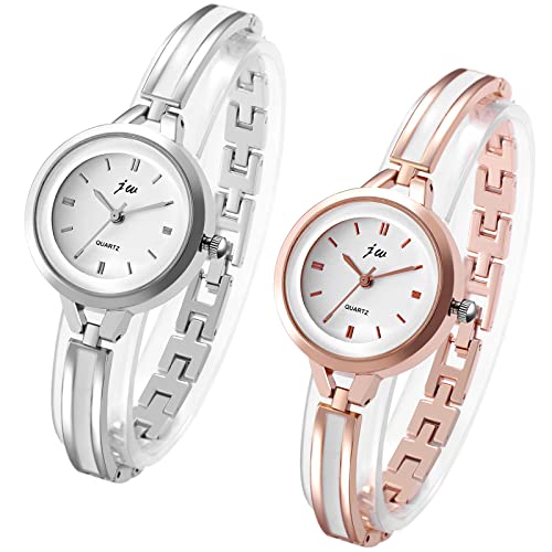 Avaner レディース ブレスレット 腕時計 ウルトラスリム ラインストーン アナログ クォーツ 腕時計 レディース, C-2deal, モダン