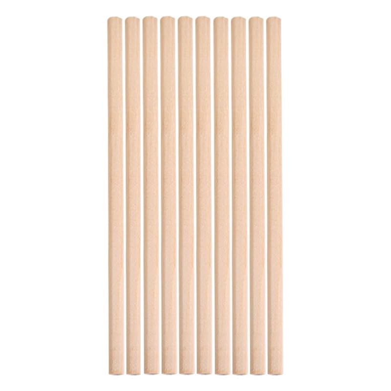 HB Wooden Pencils, 10-Pack, Smooth Writing