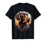 Deutsch Drahthaar im Profile, Geschenk für Hundebesitzer T-Shirt