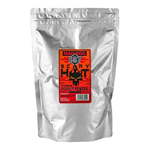 Mad Dog 357 Cayenne Pepper Powder 80,000 Scoville - 1 Kilo - 2.2 Lbs