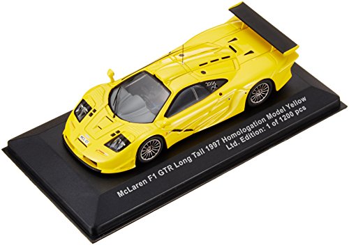 McLaren F1 GTR Berutenpo 1/43 miniature jaune importée du Japon