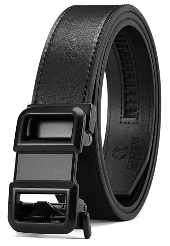 Image of CHAOREN 40mm Ratchet Belt Buckle Only for 1 3 /8 Slide Belt Strap, Automatic Click Buckle Adjustable