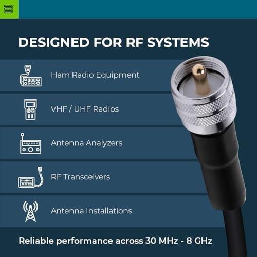 Câble coaxial spécification LMR400 de haute précision pour systèmes RF - 3