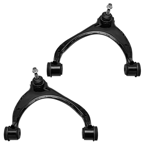 Image of Detroit Axle - Front Suspension Kit for 2016-2018 Chevrolet Silverado 1500 GMC Sierra 1500, Upper Control Arm w /Ball Joint Assembly Inner Outer Tie Rod Ends Stabilizer Sway Bar Links Replacement